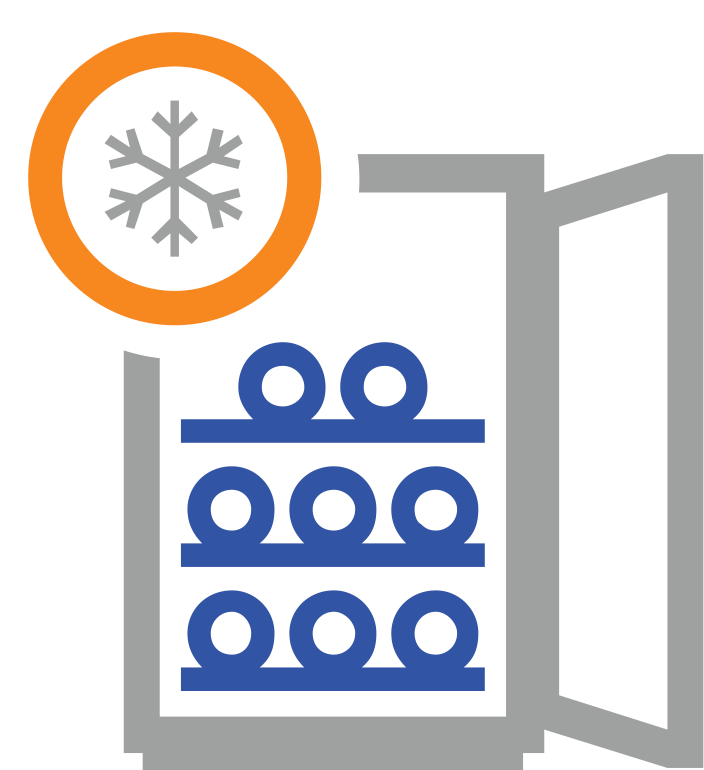 Warehousing Freezer Icon